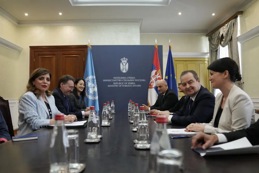 Dačić izneo zabrinutost šefici UNMIK-a zbog poteza Prištine i situacije na Kosovu