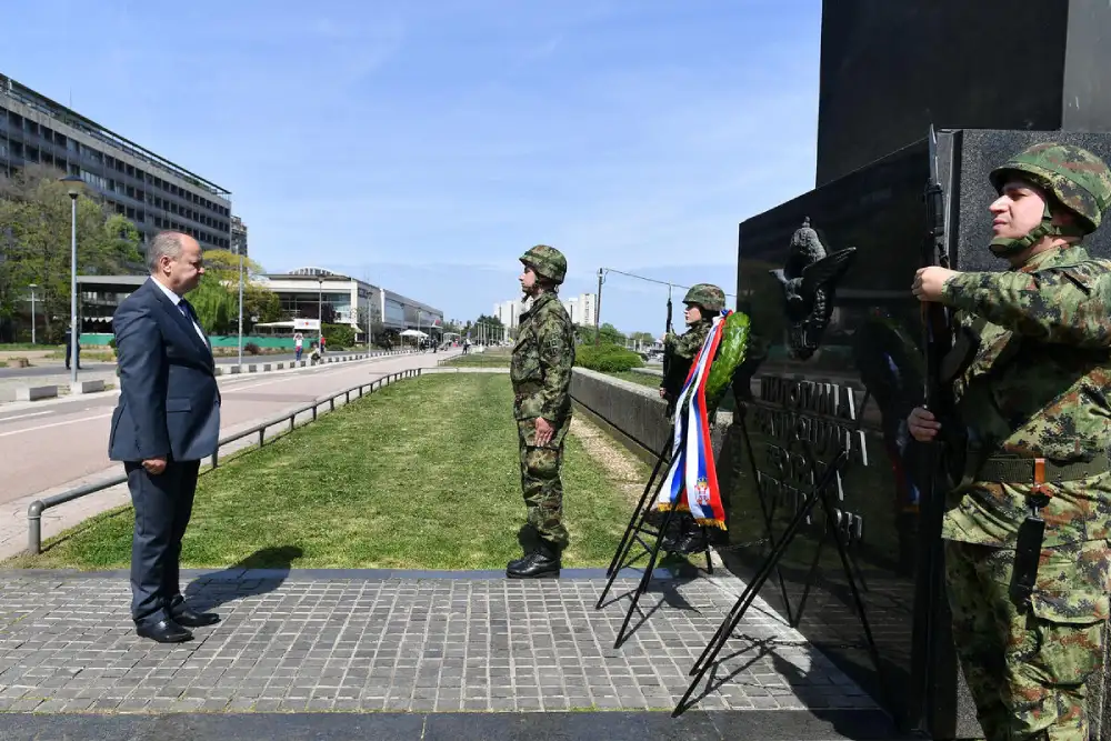 Položeni venci povodom godišnjice bombardovanja Beograda 1941. godine