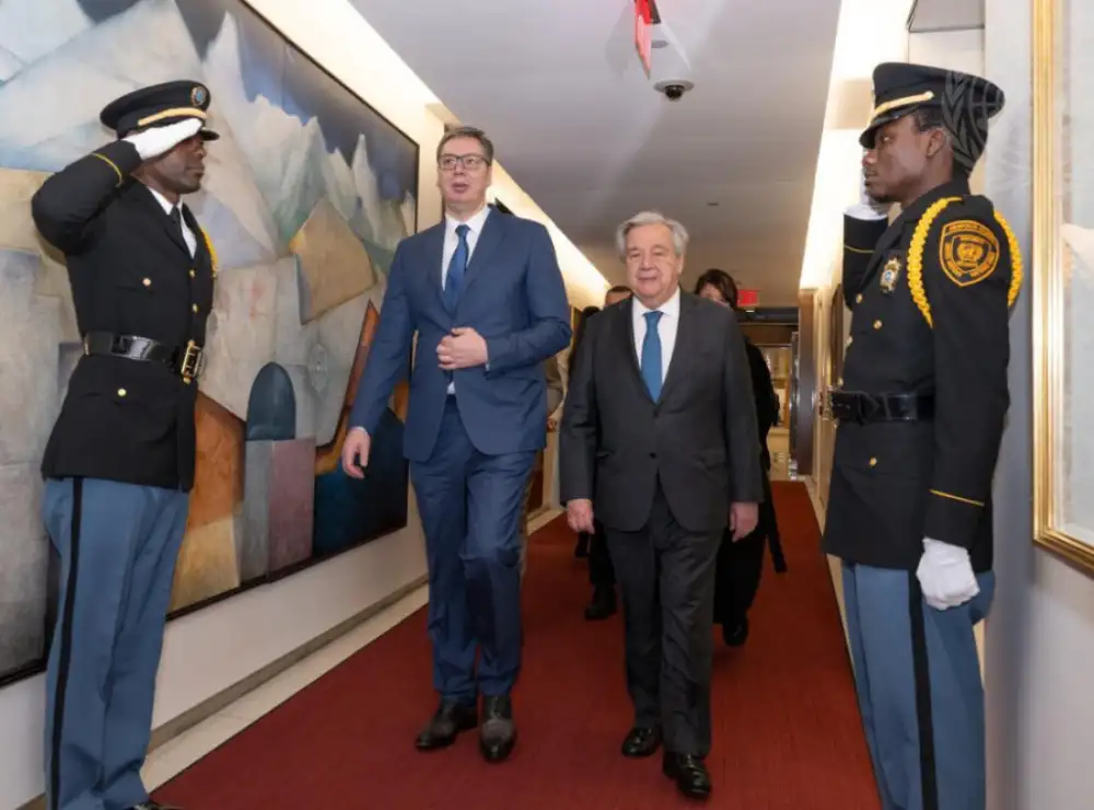 Predsednik Srbije Aleksandar Vučić održao seriju važnih sastanaka u sedištu UN u Njujorku
