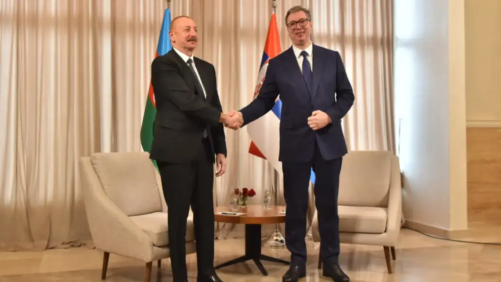 Vučić razgovarao sa predsednikom Azerbejdžana o podršci i saradnji