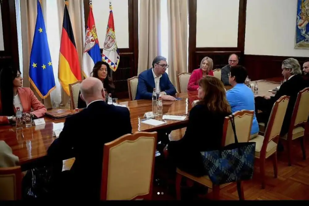 Vučić sa Patricijom Lips razgovarao o važnim pitanjima između Srbije i Nemačke