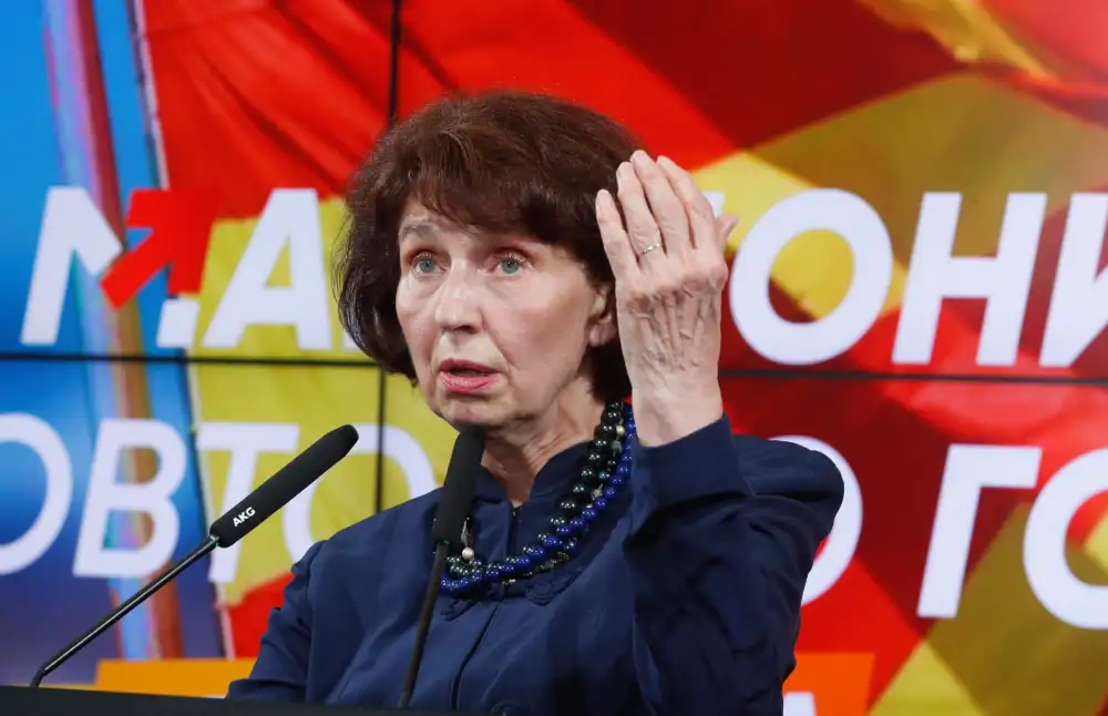 Gordana Siljanovska-Davkova pobedila na predsedničkim izborima u Severnoj Makedoniji