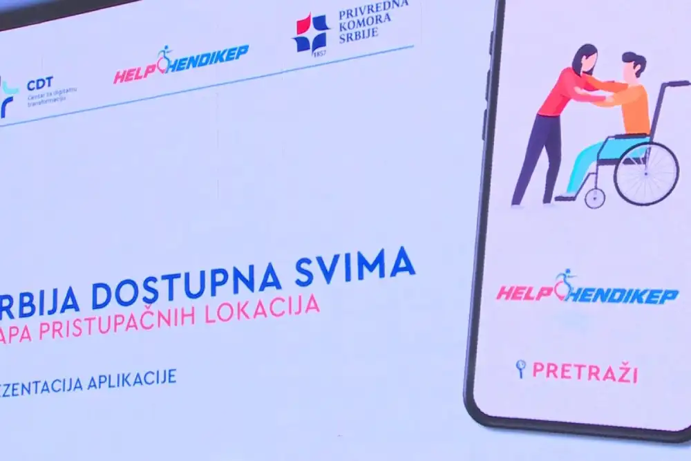 Predstavljena aplikacija „Help Hendikep“ za unapređenje kretanja osoba sa invaliditetom