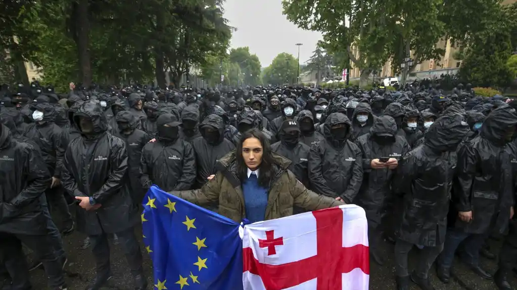 Protesti u Gruziji zbog zakona o stranom uticaju