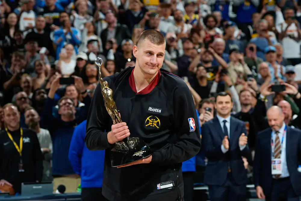 Nikola Jokić treći put dobio nagradu za najkorisnijeg igrača NBA lige
