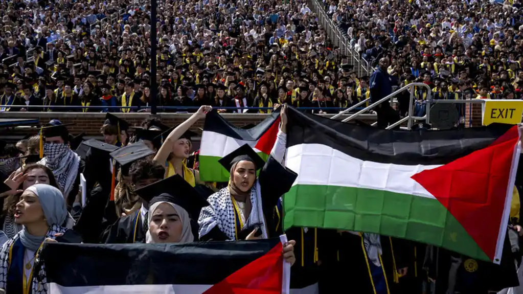 Propalestinski demonstranti ometali ceremoniju otvaranja koledža