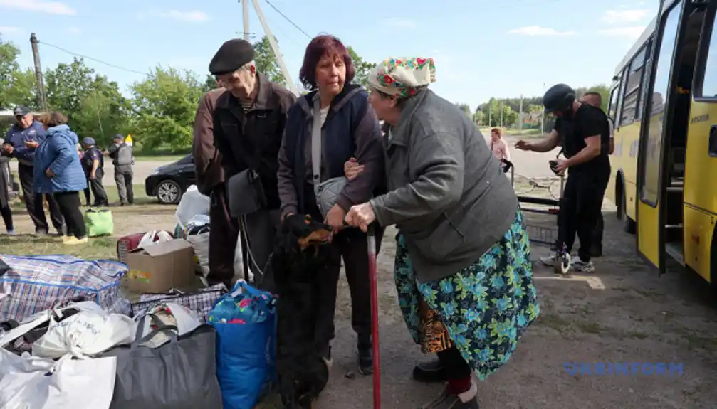 Više od 7.500 civila evakuisano iz pograničnih naselja Harkovske oblasti