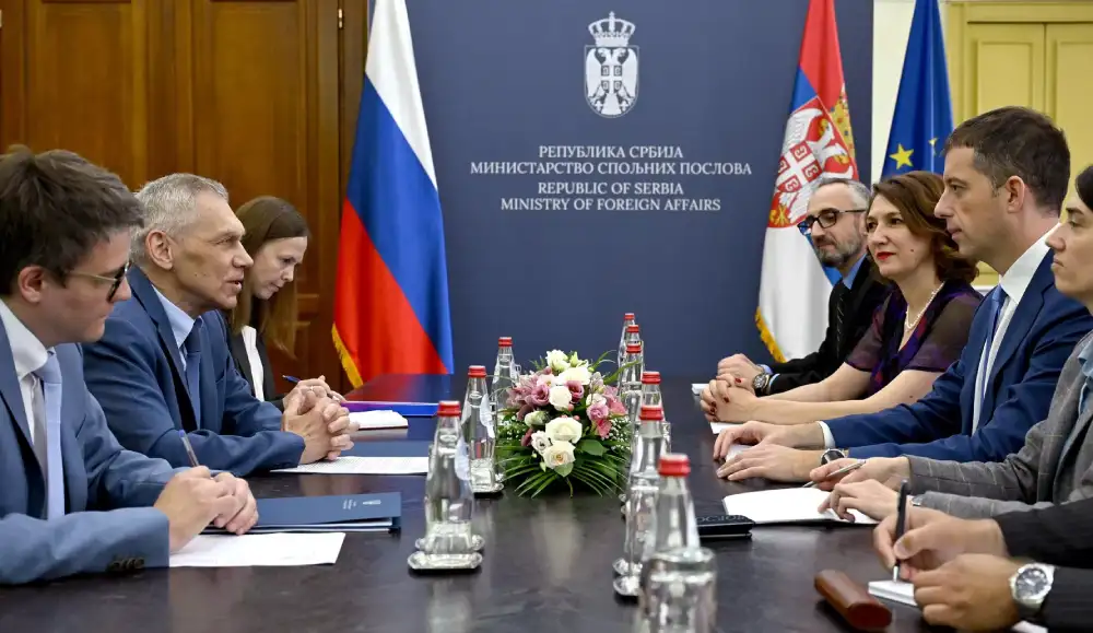 Đurić i Bocan-Harčenko potvrdili tradicionalno prijateljstvo Srbije i Rusije
