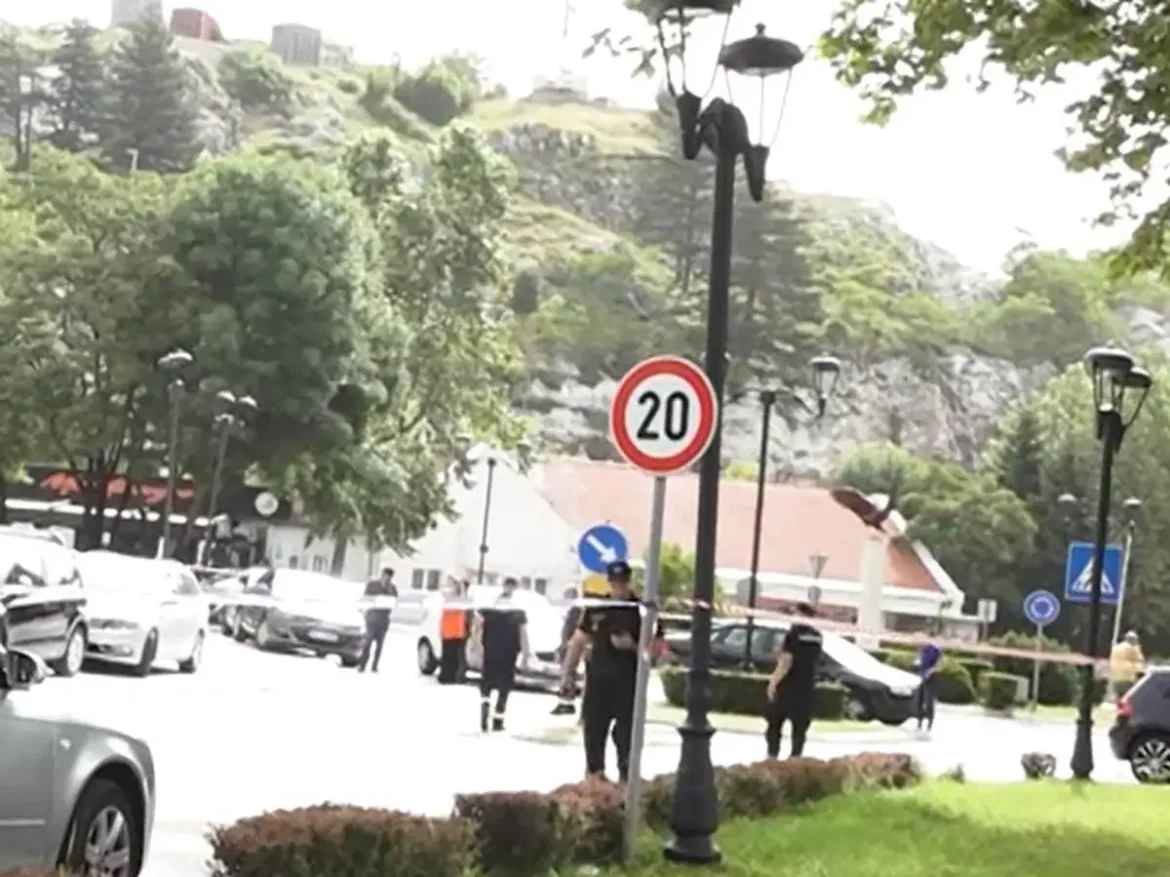 Eksplozija bombe na Cetinju, dvoje poginulih