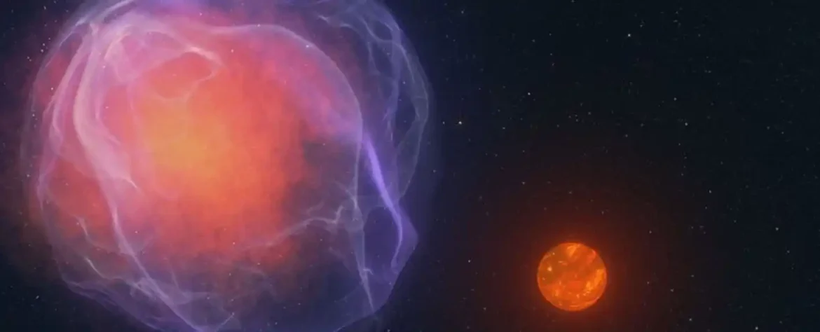 Drevna zvezda viđena kako juri kroz svemir brzinom od 600 kilometara u sekundi