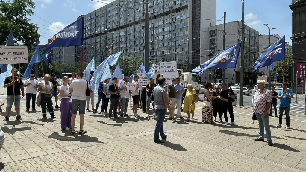 Protest sindikata Krušika: Predstavnici na sastanku u Ministarstvu odbrane