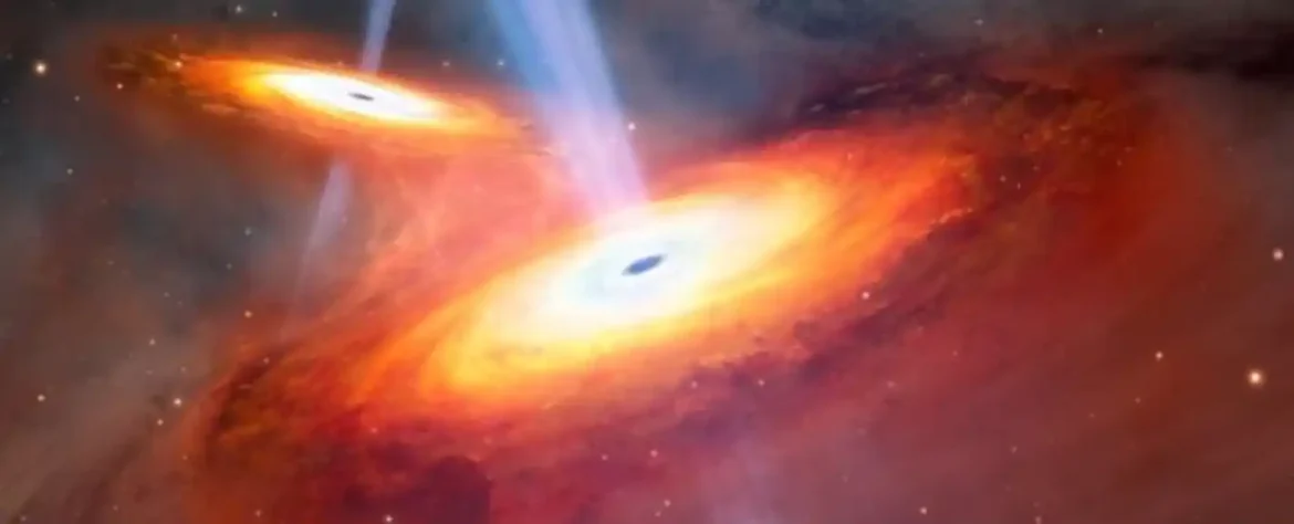 Po prvi put, dve kolosalne crne rupe viđene kako se sudaraju u kosmičkoj zori