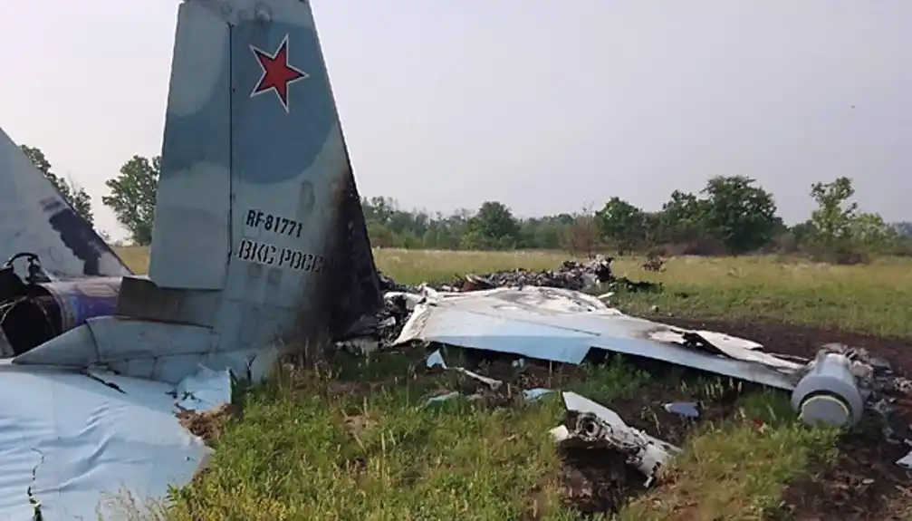 Zelenski zahvaljuje ukrajinskoj vojsci za obaranje ruskog Su-25