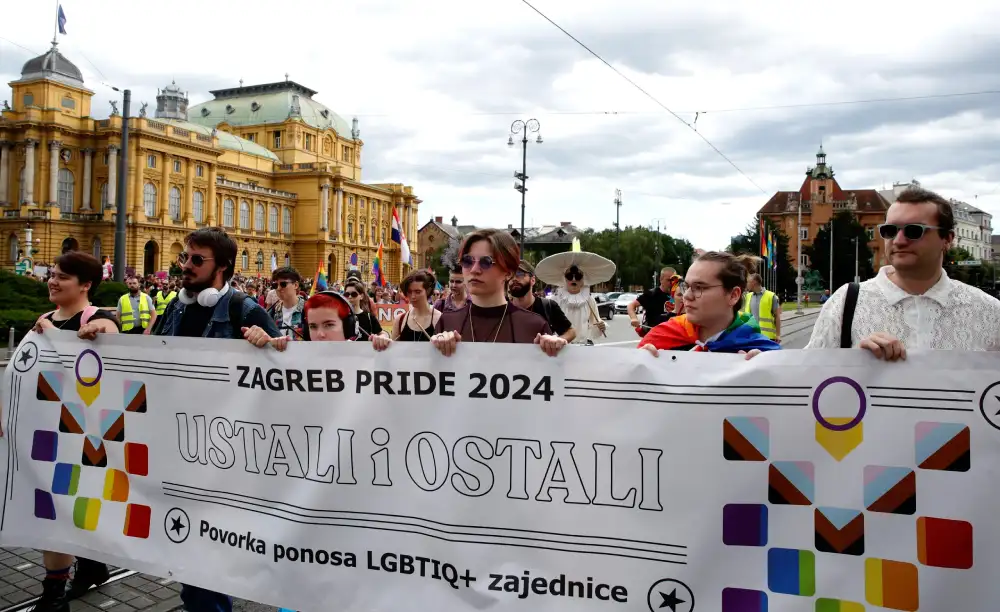 U Zagrebu održana 23. gej parada – Povorka ponosa