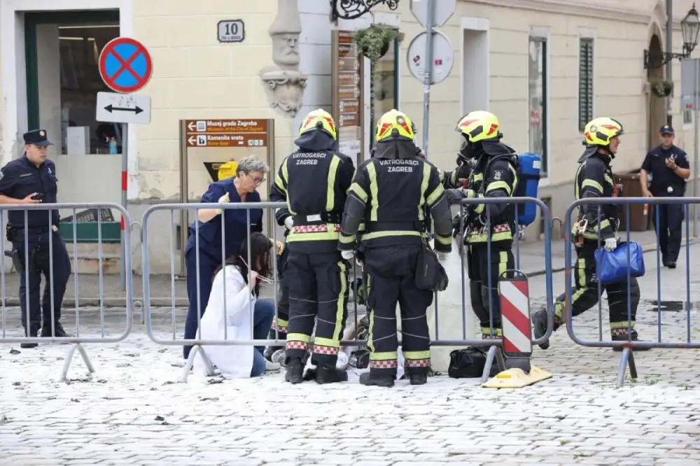 Muškarac se polio benzinom i zapalio u Zagrebu