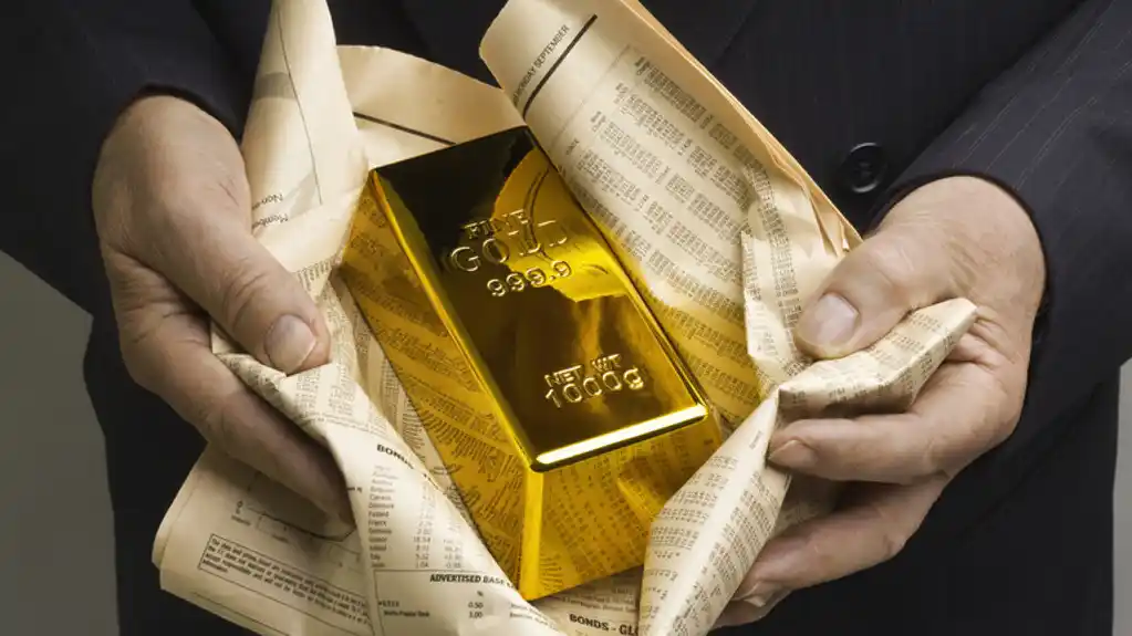 Cena zlata porasla 1, 34 odsto