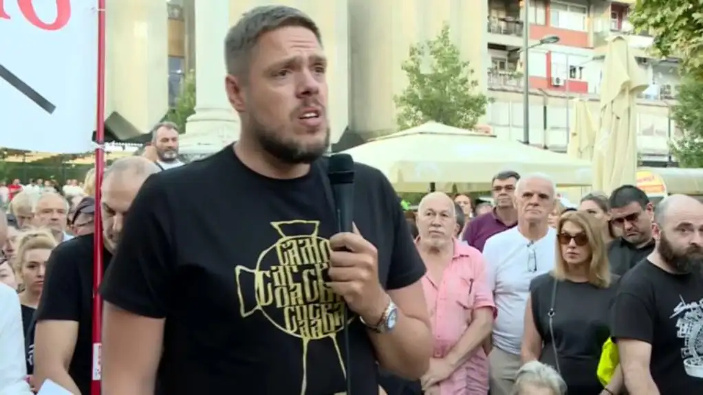 Vladimir Štimac na protestu protiv eksploatacije litijuma: „Srbija se nikada neće predati!“