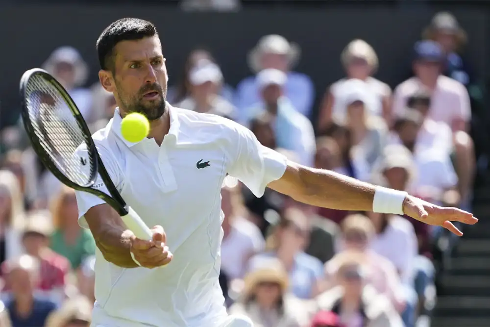 ATP lista: Novak Đoković drugi teniser sveta, Janik Siner prvi