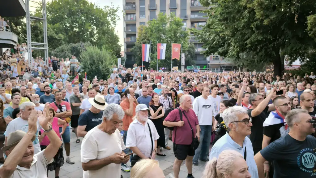 Na protestu protiv Rio Tinta u Valjevu bilo oko 2.500 ljudi