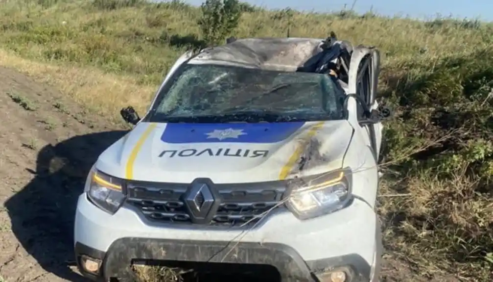 Ruski dron udario u automobil u oblasti Donjecka, ubivši policajca