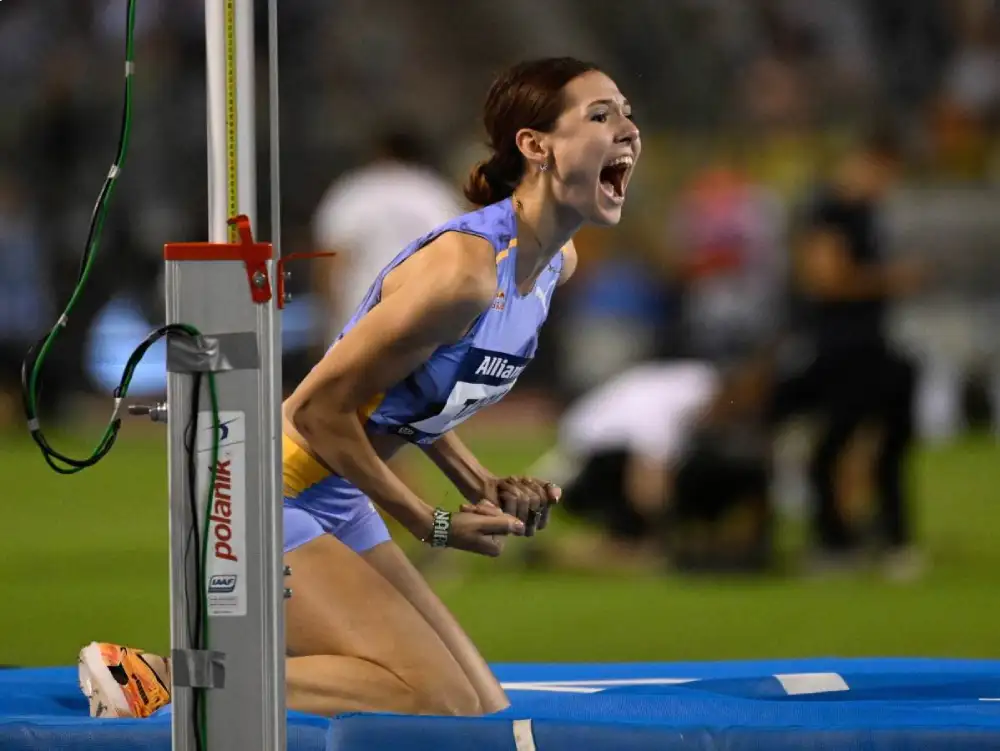 Srpska atletičarka Angelina Topić u finalu Olimpijskih igara