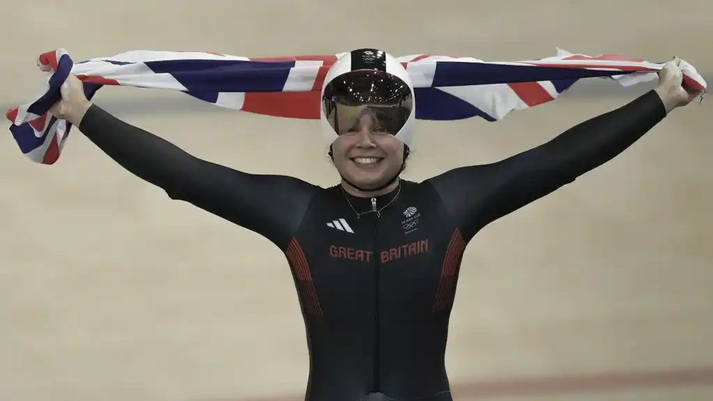 Britanski tim postavlja novi svetski rekord u ženskog timskom sprintu na Olimpijadi u Parizu