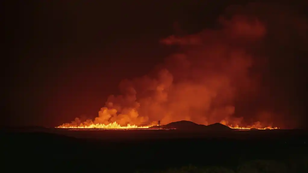 Vulkan na jugozapadu Islanda eruptirao šesti put od Decembra