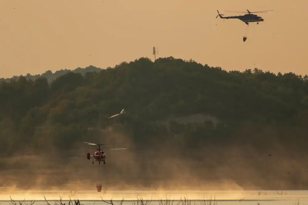 RS traži odobrenje za dolazak helikoptera iz Srbije, za gašenje požara u NP Sutjeska