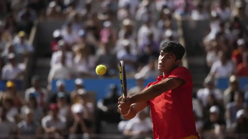 US Open 2024: Karlos Alkaraz izvrnuo skočni zglob na treningu, ali kaže da je dobro