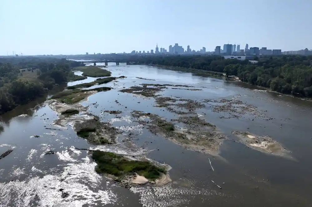 Visla dostiže rekordno nizak vodostaj zbog suše