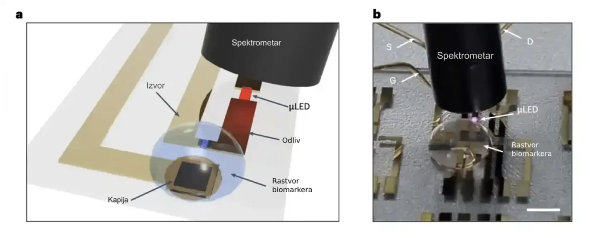 Ultratanki organsko-anorganski uređaj obećava bežično praćenje biomarkera