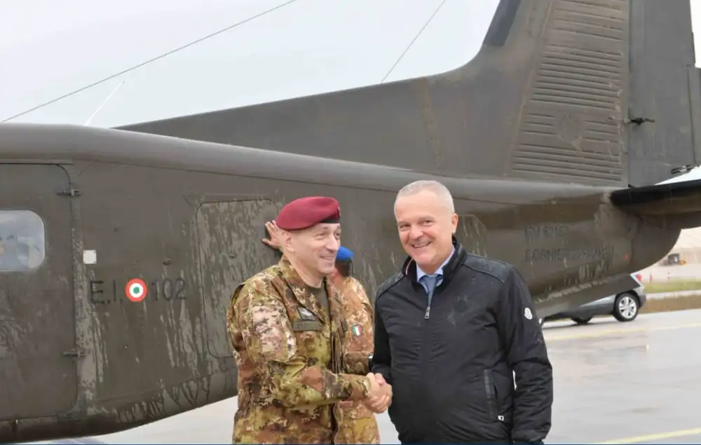 Novi komandant KFOR-a, general Enriko Barduani, stigao na Kosovo