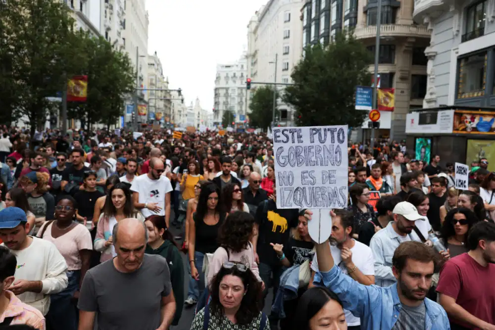 Protesti u Madridu: Hiljade ljudi na ulicama zbog visokih cena zakupa