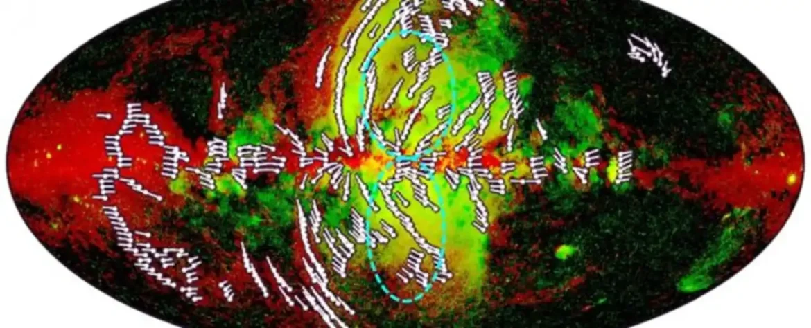 Otkriven džinovski magnetni oreol omotan oko Mlečnog puta