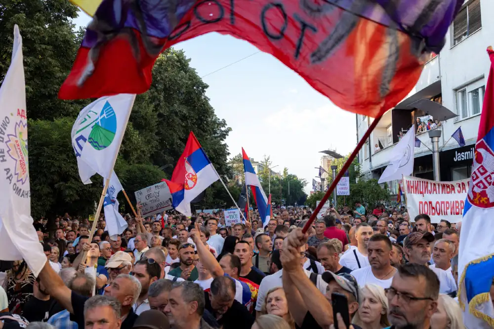 U Šapcu protest protiv litijuma, blokirana raskrsnica kod Jevremovca