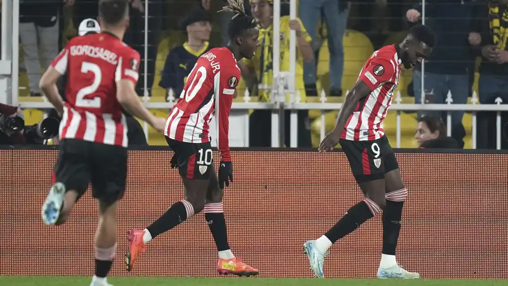 Dva gola Inakija Vilijamsa dovela su Bilbao do pobede od 2:0 nad Fenerbahčeom u Ligi Evrope