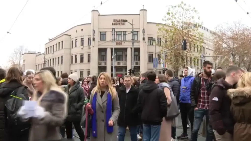 Još jedna blokada studenata i građana kod Pravnog