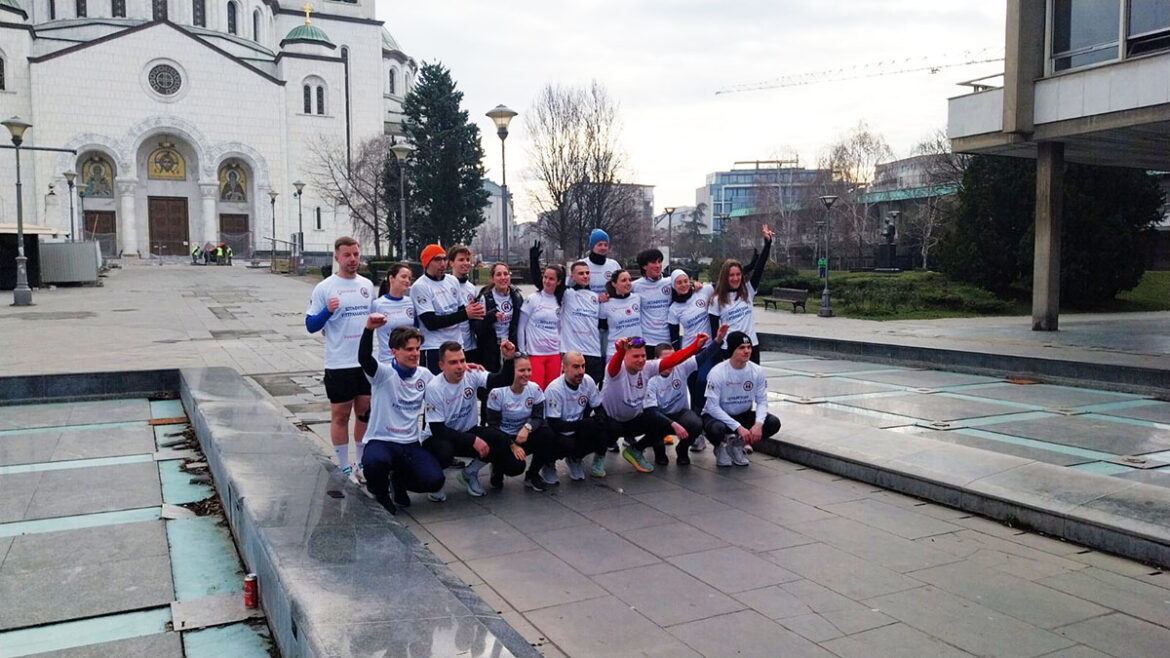 Studenti ultramaratonci krenuli iz Beograda ka Kragujevcu