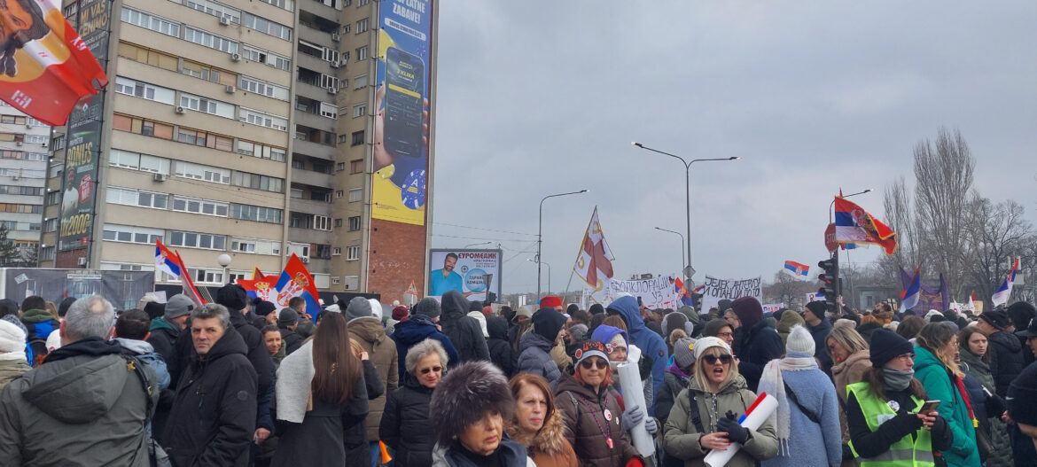 Drugi dan marša studenata iz Kragujevca, današnji cilj – Mladenovac